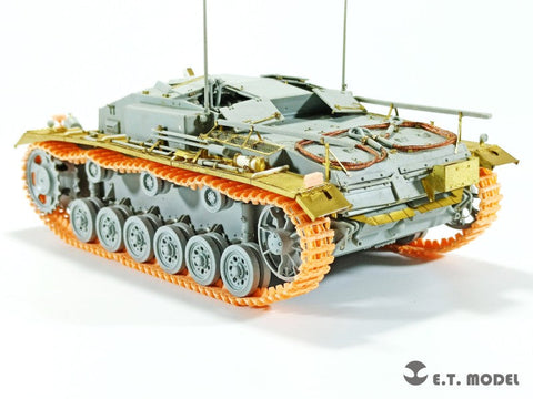 ETモデル P35-021 1/35 WWII ドイツ III号IV号戦車(タイプ3B)ワークブル履帯(3Dプリント)