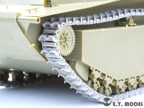 ETモデル P35-028 1/35 LVT ウォーターバッファロー 水陸両用車, 追跡済み ワークブル履帯 (AFVクラブ用)