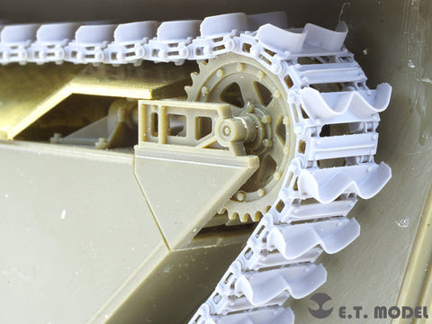 ETモデル P35-028 1/35 LVT ウォーターバッファロー 水陸両用車, 追跡済み ワークブル履帯 (AFVクラブ用)