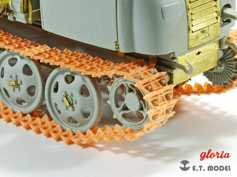 ETモデル P35-029 1/35 東部用装軌式牽引車 Kgs 66/340/120 ワークブル履帯 (ドラゴン/DAS-WERK用)