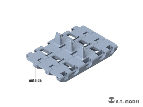 ETモデル P35-040 1/35 フランス AMX-50(B) 重戦車 ワークブル履帯(3Dプリント) (アミュージングホビー用)