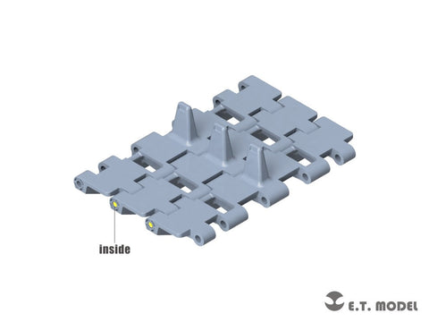 ETモデル P35-040 1/35 フランス AMX-50(B) 重戦車 ワークブル履帯(3Dプリント) (アミュージングホビー用)