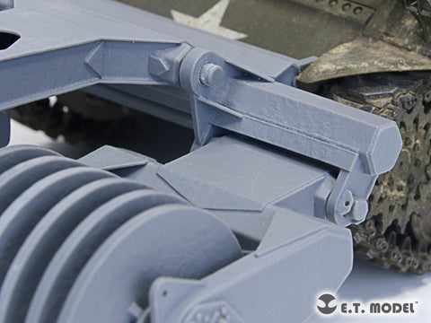 ETモデル P35-041 1/35 WWII アメリカ軍 T1E1 "Earthworm" マインエクスプローダー (for 後期型 M32B1 フル) (アスカ/タスカ用)