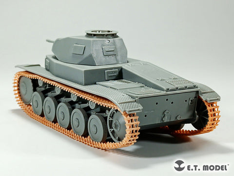 ETモデル P35-052 1/35 WWII ドイツ II号戦車 ワークブル履帯(3Dプリント) (ドラゴン/タミヤ用)
