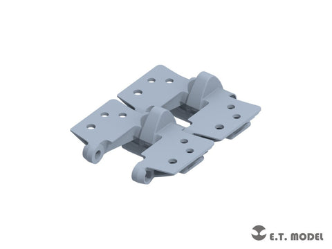 E.T.モデル P35-062 1/35 WWII ドイツ Sd.Kfz.9 18トン重ハーフトラック FAMO(ファモ)用自重変形タイヤ&可動式履帯セット(タミヤ用)