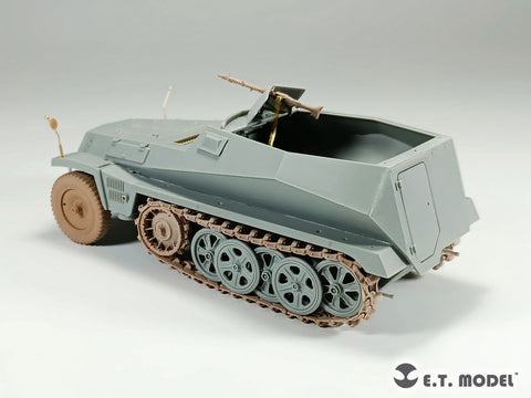 E.T.モデル P35-066 1/35 WWII ドイツ Sd.Kfz.250装甲兵員輸送車/Sd.Kfz.10用 起動輪&スプロケット履帯セット(ドラゴン用)