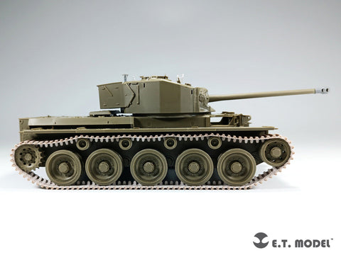 ETモデル P35-068 1/35 ブリティッシュ A34 コメット 巡航戦車 ワークブル履帯(3Dプリント) (タミヤ用)