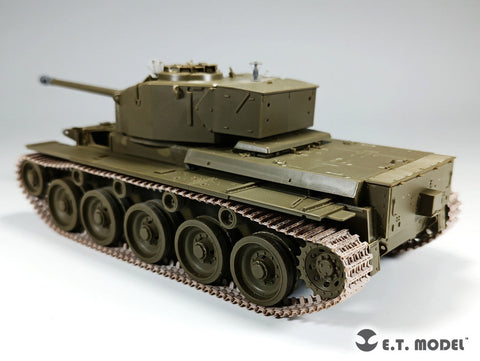 ETモデル P35-068 1/35 ブリティッシュ A34 コメット 巡航戦車 ワークブル履帯(3Dプリント) (タミヤ用)