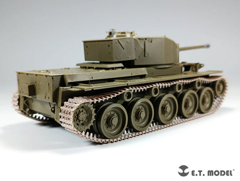 ETモデル P35-068 1/35 ブリティッシュ A34 コメット 巡航戦車 ワークブル履帯(3Dプリント) (タミヤ用)