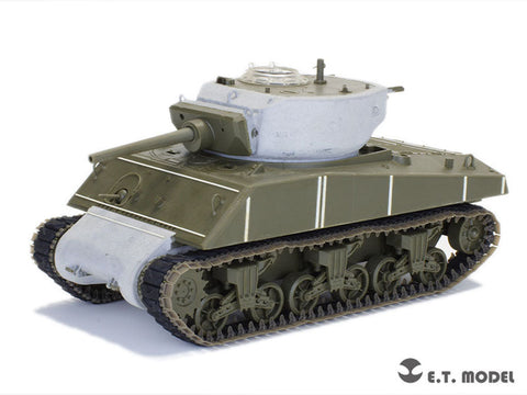 ETモデル P35-082 1/35 WWII アメリカ軍 M4 シャーマン T48 w/duck bill(Type 1) ワークブル履帯(3Dプリント)