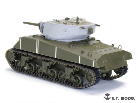 ETモデル P35-082 1/35 WWII アメリカ軍 M4 シャーマン T48 w/duck bill(Type 1) ワークブル履帯(3Dプリント)