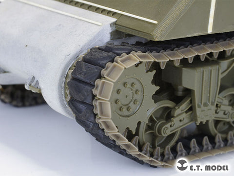 ETモデル P35-082 1/35 WWII アメリカ軍 M4 シャーマン T48 w/duck bill(Type 1) ワークブル履帯(3Dプリント)