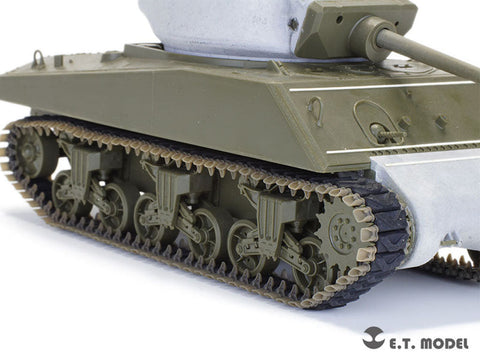 ETモデル P35-083 1/35 WWII アメリカ軍 M4 シャーマン T48 w/duck bill(Type 2) ワークブル履帯(3Dプリント)