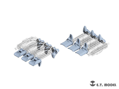 ETモデル P35-094 1/35 WWII アメリカ軍 M4 シャーマン エクステンデッド エンドコネクター "ダックビル" type 2
