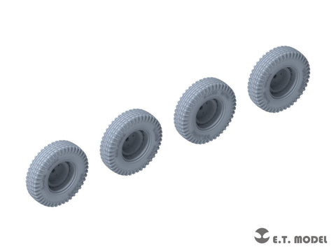 ETモデル P35-101 1/35 WWII ドイツ Sd.Kfz.234 小径加重ホイール タイプ1 (ドラゴン用)