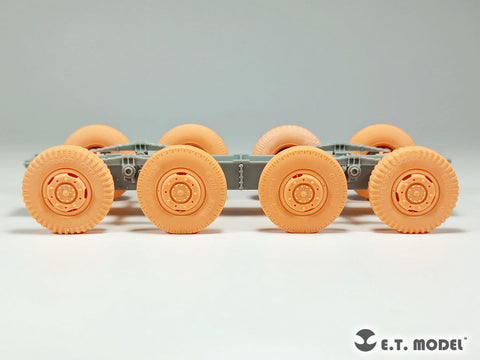 E.T.モデル P35-106 1/35 WWII ドイツ重装甲車Sd.Kfz.234用大径ホイール自重変形タイヤ タイプ6(ドラゴン用)