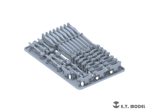 ETモデル P35-111 1/35 WWII ドイツ Sd.Kfz.234 ワークブルサスペンション (3Dプリント) (ドラゴン用)