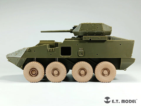 ETモデル P35-112 1/35 アメリカ軍 M1296 "ドラグーン" ICV 加重ロードホイール (3Dプリント) (AFVクラブ用)
