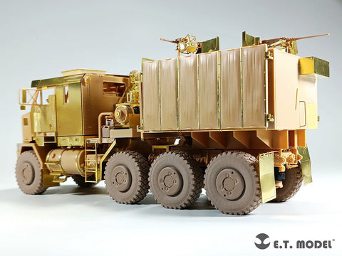 E.T.モデル P35-126 1/35 現用 アメリカ M1070 戦車運搬トレーラー自重変形タイヤ(ホビーボス用)