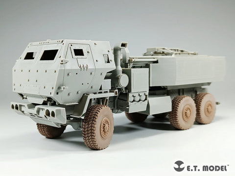 E.T.モデル P35-127 1/35 アメリカ M142高機動ロケット砲システム(ハイマース) 自重変形タイヤセット(トランペッター用)