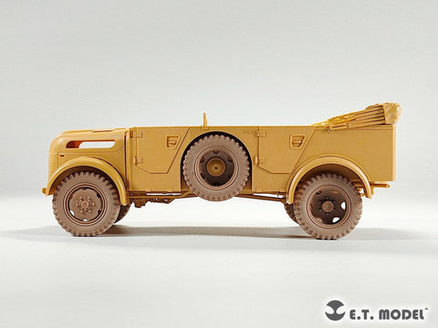 E.T.モデル P35-137 1/35 WWII ドイツ シュタイヤー1500A/1500A-1用自重変形タイヤ(タミヤ用)