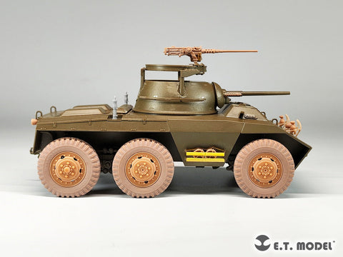 E.T.モデル P35-150 1/35 アメリカ陸軍 M8/M20軽装甲車 自重変形ホイール(タミヤ用)