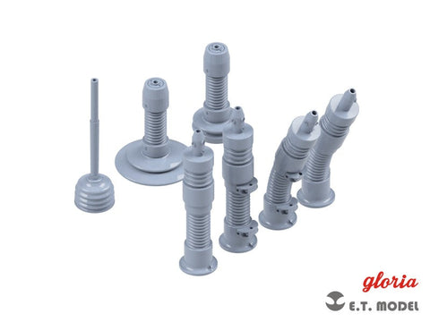 E.T.モデル P35-202 1/35 WWII アメリカ陸軍 車両用アンテナマストベース(3D)