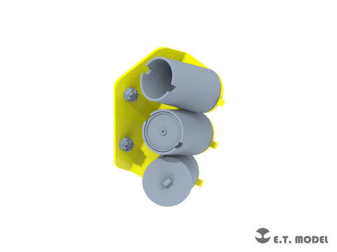 E.T.モデル P35-210 1/35 WWII ドイツ戦車用 スモークランチャー 後期仕様(3Dプリント)