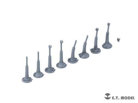 E.T.モデル P35-227 1/35 WWII ロシア車両 アンテナマストベース(タイプ1)