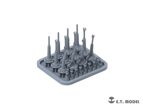 E.T.モデル P35-227 1/35 WWII ロシア車両 アンテナマストベース(タイプ1)