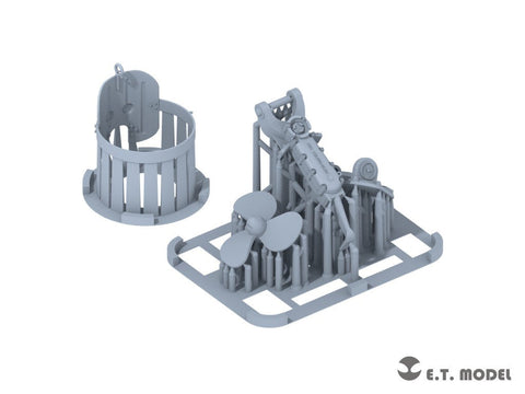 E.T.モデル P35-261 1/35 WWII ドイツ シュビムワーゲン166型用プロペラセット(タミヤ用)