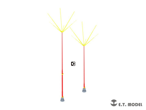 E.T.モデル P35-271 1/35 WWII ドイツ 1.8m星形アンテナセット