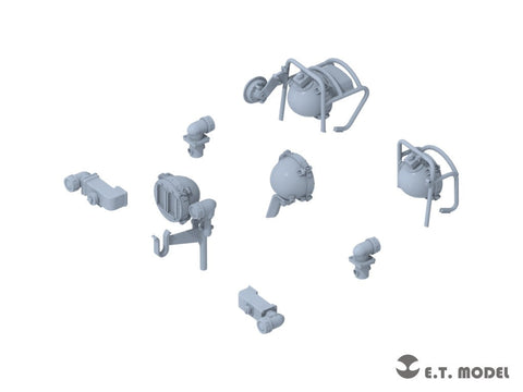 E.T.モデル P35-275 1/35 ロシア T-80Uファミリー ライトセット(汎用)