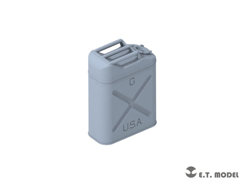 E.T.モデル P35-324 1/35 WWII アメリカ陸軍 20L 燃料用ジェリカンセット
