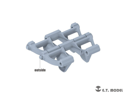 E.T.モデル P35-400 1/35 WWII ドイツ I号戦車用可動履帯(ドラゴン/ホビーボス/タコム用)