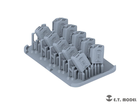 E.T.モデル P72-002 1/72 アメリカ陸軍 20L燃料缶セット(3Dプリント)