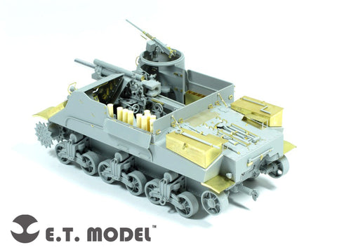 E.T.モデル S35-005 1/35 アメリカ M7プリースト 中期型 バリューパッケージ(ドラゴン 6637用)