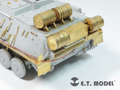 E.T.モデル S35-013 1/35 ロシア ASU-85 空挺自走砲 1956年型 バリューパッケージ(トランぺッター01588用)