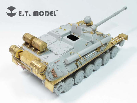 E.T.モデル S35-013 1/35 ロシア ASU-85 空挺自走砲 1956年型 バリューパッケージ(トランぺッター01588用)