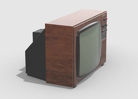 エウレカXXL E-055 1/35 25 インチ レトロ TV セット