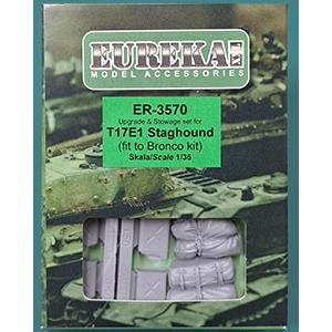 エウレカXXL ER-3570 1/35 T17E1 スタッグハウンドA/C MK.I 用アップグレードセット(ブロンコ用)