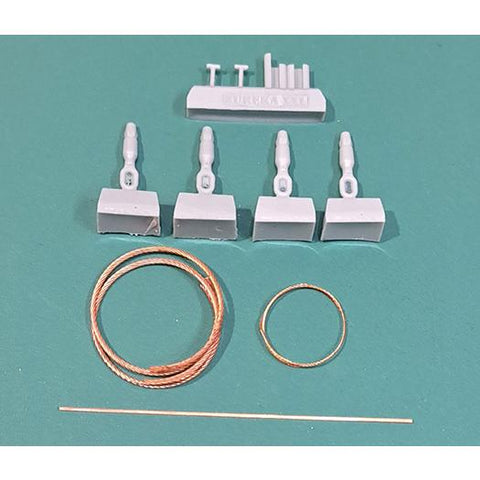 エウレカXXL ER-3575 1/35 K2 ブラックパンサー戦車用牽引ケーブルセット(アカデミー/ホビー2000用)