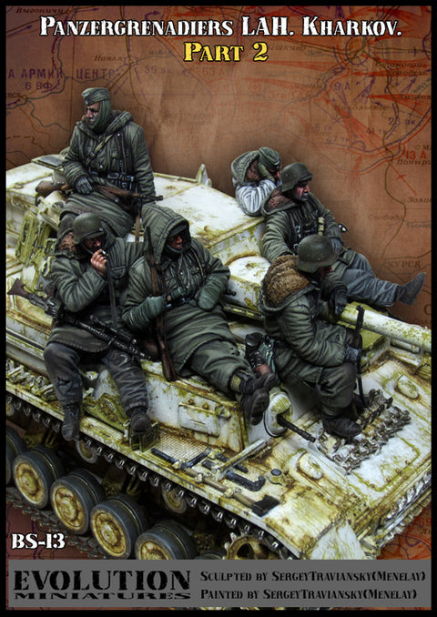 エボリューション BS-13 1/35 パンツァーグレネイディア LAH, ハリコフ ビッグセットPart II