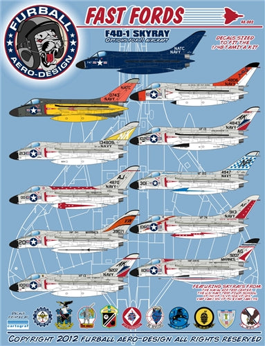 ファーボール 48-002 1/48 F4D-1"ファストフォード"