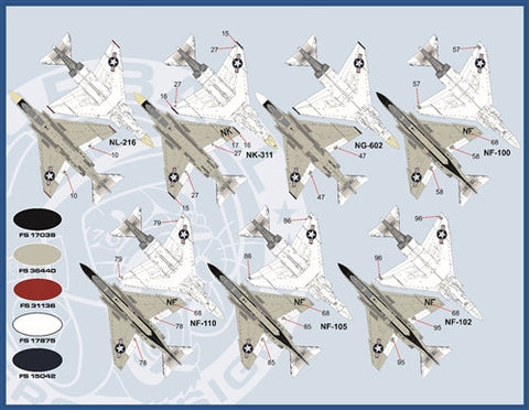 ファーボール 48-011 1/48 ブラボー ミグ キラーズ