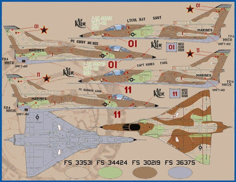 ファーボール 48-020 1/48 F-21A ライオン カブス アメリカ海軍/アメリカ海兵隊 アグレッサー