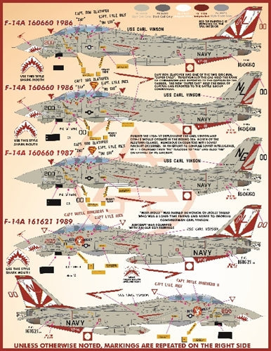 ファーボール 48-060 1/48 F-14 サンダウナー アンソロジー