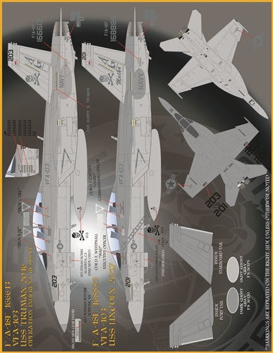 ファーボール 48-067 1/48 F-18F VFA-103ビクトリー スーパーホーネット