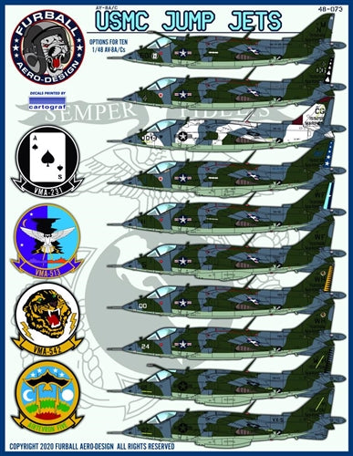 ファーボール 48-073 1/48 AV-8A/C アメリカ海兵隊 ジャンプジェッツ