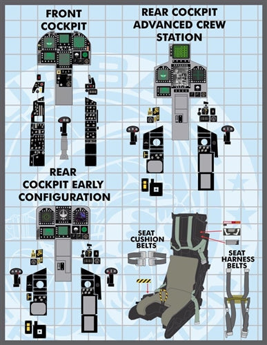 ファーボール 48-075 1/48 F/A-18E/F/G コクピット ディテールセット